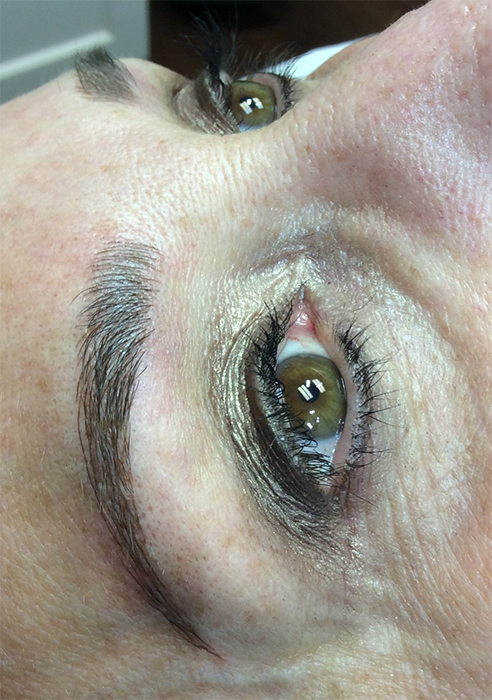 After Permanent Eyebrow