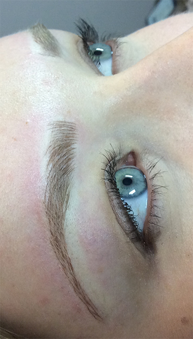 After Permanent Eyebrow