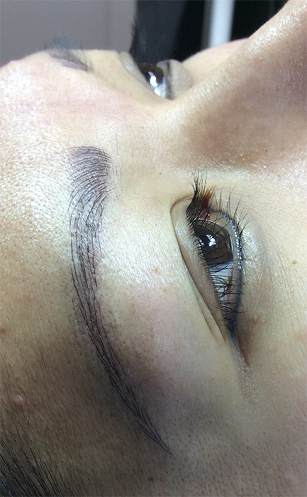 After Permanent Eyebrow
