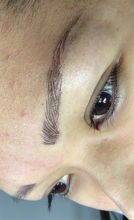 After Permanent Eyebrow