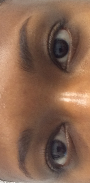 Before Permanent Eyebrow