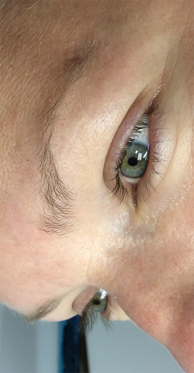 Before Permanent Eyebrow