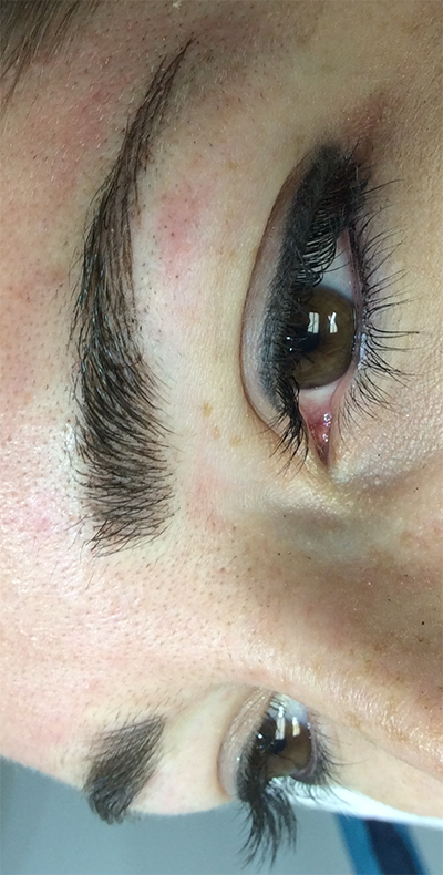 After 2nd Treatment Permanent Eyebrow