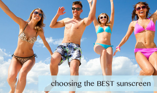 Choosing the Best Sunscreen