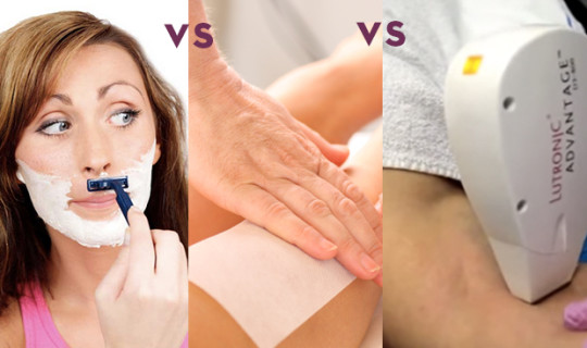 Laser Hair Removal vs Shaving and Waxing--and the Winner is...